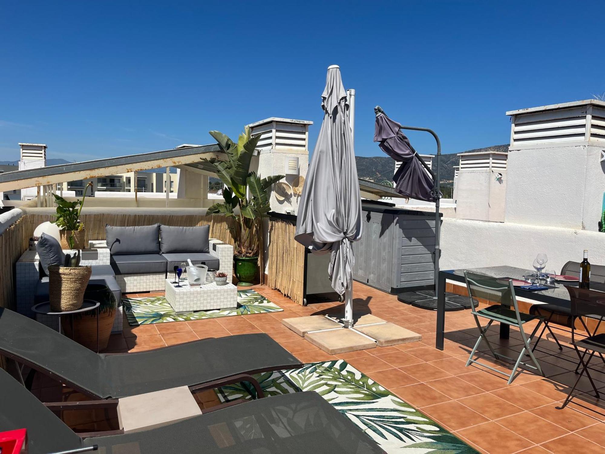 Appartement Avec Terrasse Sur Le Toit Vue Mer ロザス エクステリア 写真